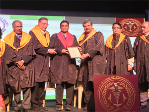 Being awarded Board certification from the Indian Board of Prosthodontists – one of only 2 board certified dentist sin India